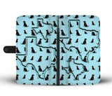 Labrador Retriever Dog Pattern Print Wallet Case-Free Shipping-TX State