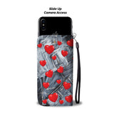 Cute Maltese Dog Print Wallet Case-Free Shipping-SD State