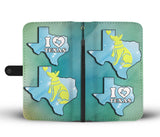 German Shepherd Dog Art Print Wallet Case-Free Shipping-TX State