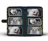 Cute Pomeranian Dog Print Wallet Case-Free Shipping-KS State