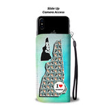 Cavalier King Charles Spaniel Dog Pattern Print Wallet Case-Free Shipping-NH State