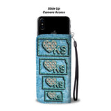 Cavalier King Charles Spaniel Dog Pattern Print Wallet Case-Free Shipping-KS State