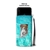 Cute Beagle Dog Print Wallet Case-Free Shipping-IN State
