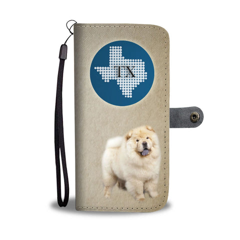 Chow Chow Dog Print Wallet Case-Free Shipping-TX State