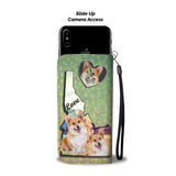 Cardigan Welsh Corgi Dog Print Wallet Case-Free Shipping-ID State