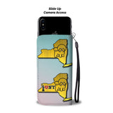 Cute Bichon Fries Dog Art Print Wallet Case-Free Shipping-NY State