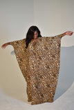 Audrey Leopard Print Beach Dress