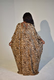 Audrey Leopard Print Beach Dress