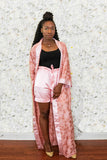 Ros+® Kimono set and silk shorts