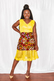 Lily Ankara Dress AVAILABLE IN ALL SIZES