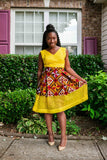 Lily Ankara Dress AVAILABLE IN ALL SIZES