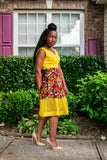 Lily Ankara Dress AVAILABLE IN ALL SIZES