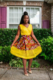 Lily Ankara Dress AVAILABLE IN ALL SIZES