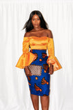 Genesis Midi Pencil Skirt