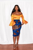 Genesis Midi Pencil Skirt