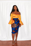 Genesis Midi Pencil Skirt