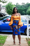 Genesis Midi Pencil Skirt