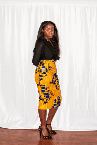 Genesis Midi Pencil Skirt