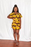 Angel Ankara Mini dress