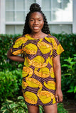 Angel Ankara Mini dress