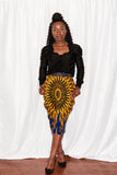 Genesis Midi Pencil Skirt