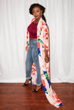 Pink silk kimonos