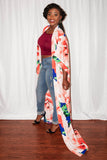 Pink silk kimonos